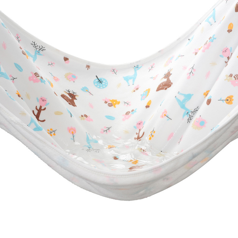 Three-layer Cotton Baby Urine Pad Diaper Changing Washable Printing Travel Baby Changing Mat Pad