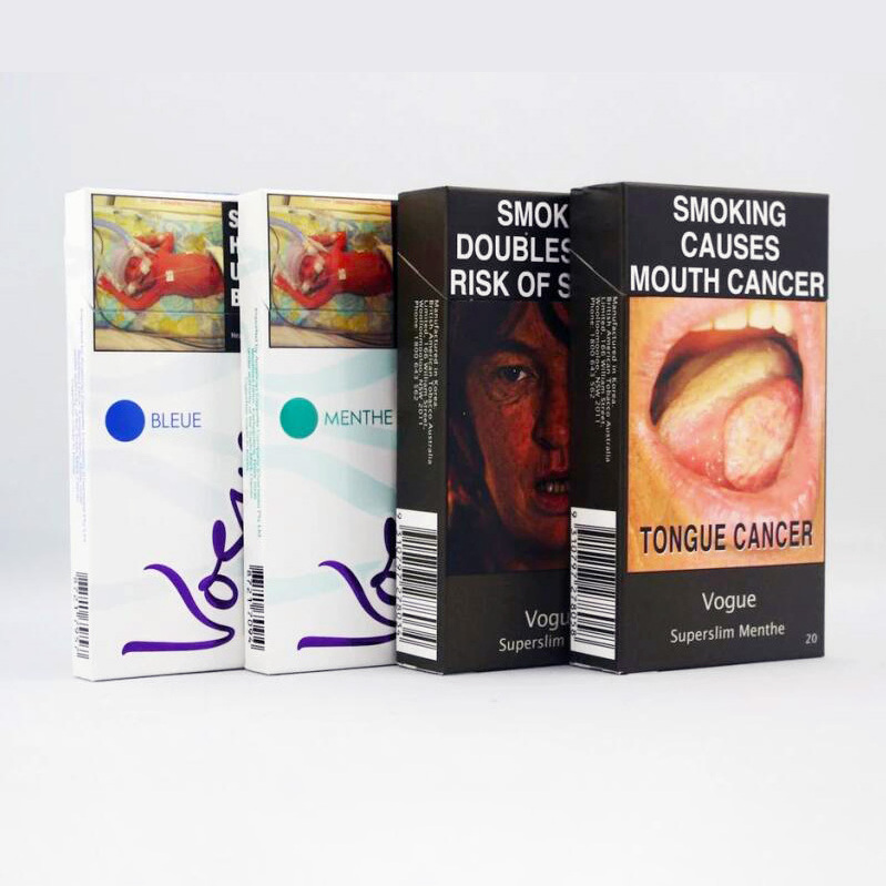 Custom Printed Paper Cardboard Plain Packet Smoking Case Tobacco Cigarette Packaging Box