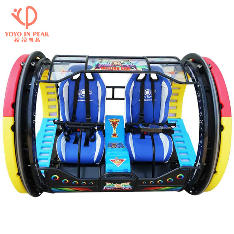 High Quality Fun Fair Playground 360 Rolling Car Happy Balance Car Happy Swing Car Rides