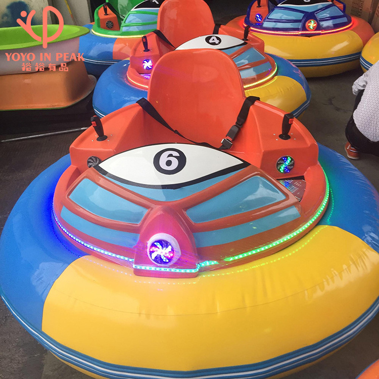 China Manufacturer Adults Battery Powered Ufo Bumper Car Electric Ice Dodgem Car Inflatable Bumper Cars