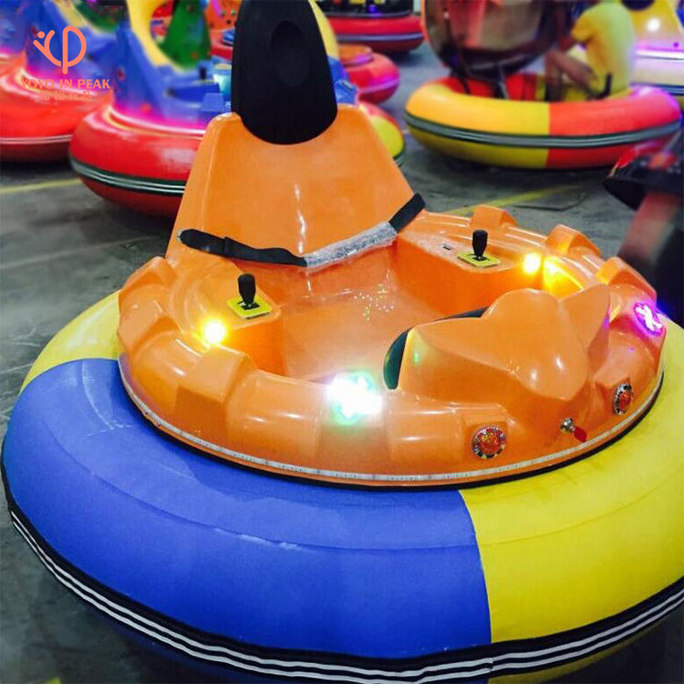 High Quality With Led Lights Remote Control Music 360 Degree Spin Electric Kids And Adult Ride On Round UFO Bumper Car