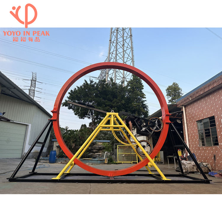 Hot Selling Products Amusement Park Rotating 360 Degree Flying Bicycle Rides Space Ring Ride For Sale