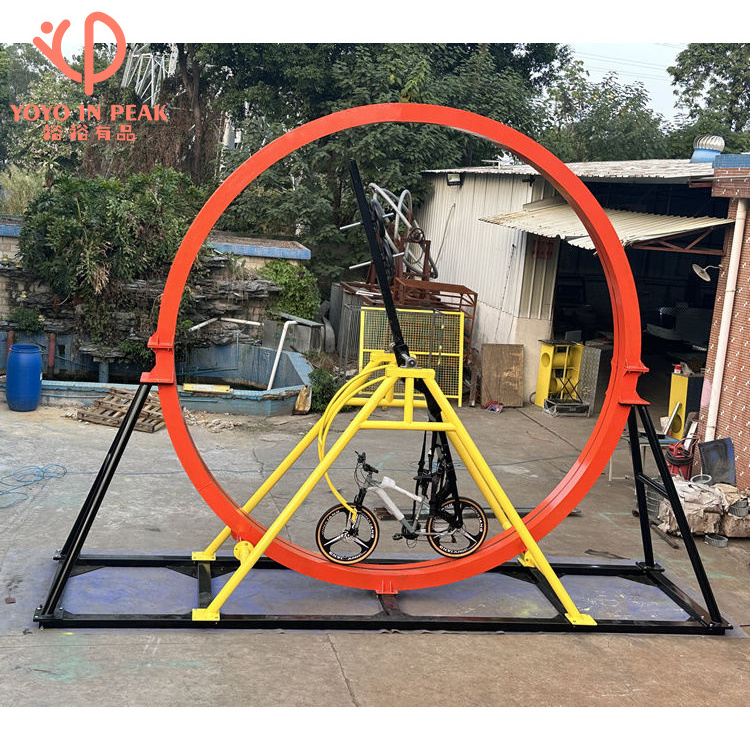 Hot Selling Products Amusement Park Rotating 360 Degree Flying Bicycle Rides Space Ring Ride For Sale