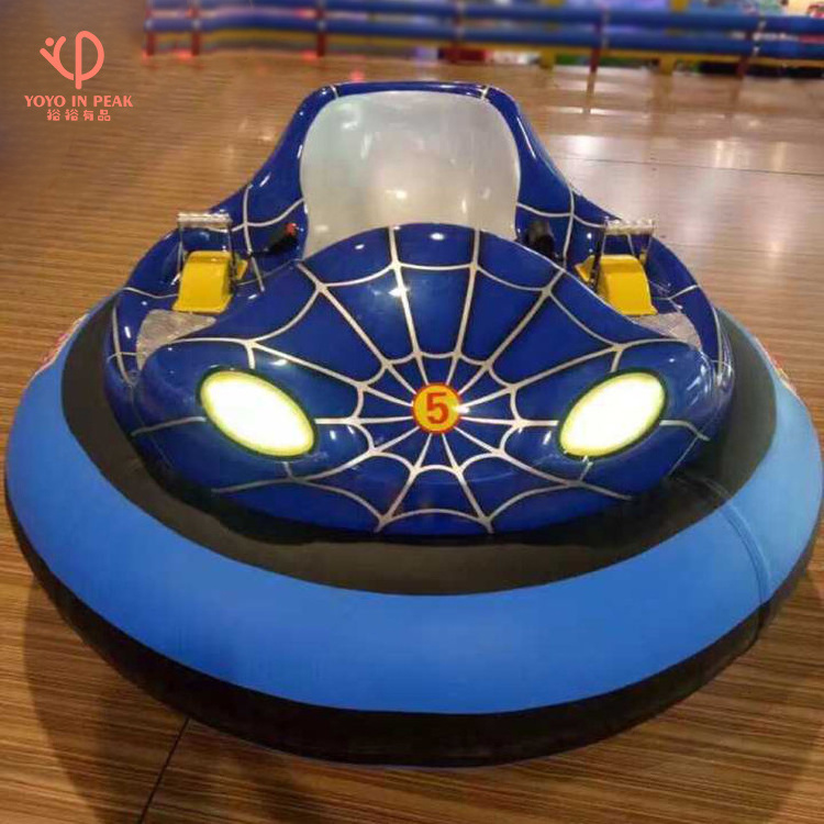 High Quality With Led Lights Remote Control Music 360 Degree Spin Electric Kids And Adult Ride On Round UFO Bumper Car