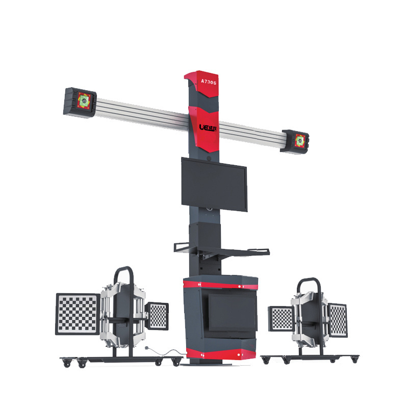 UE-A730G 3d wheel alignment machine scissor lift tire changer and wheel balancer combo machine equipment for car