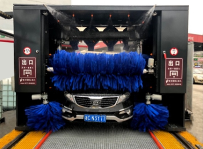 Automatic Car Washing Machine with 7 Brushes for Touchless Car Wash Tunnel Price carwash machines automatic car wash