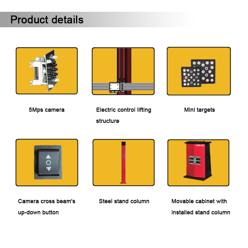 UE-165 High quality 3D Four-wheel alignment  machine wheel aligner system equipment for sale price