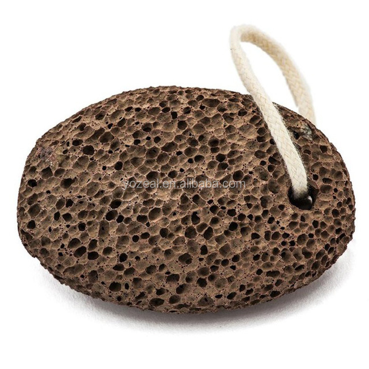 2024 Factory Wholesale Eco-friendly Natural Foot Lava Scrubber Pumice Stone for Removing Callus