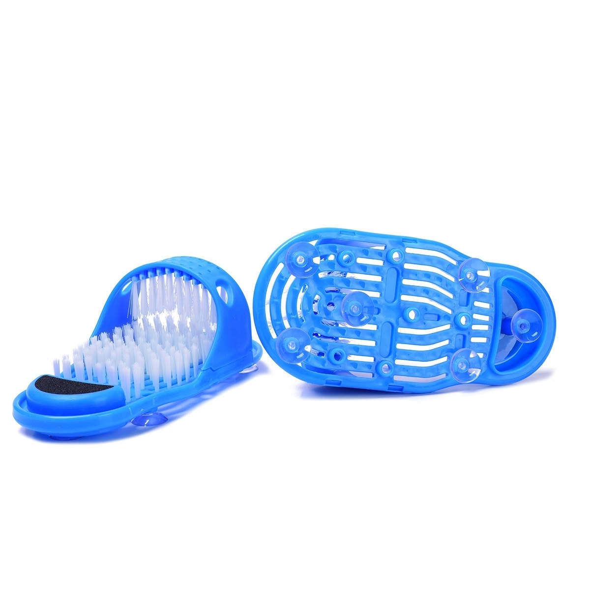 High Quality Foot Cleaning Brush Slipper Easy Feet Slipper Shape Feet Foot Massager Scrubber Brush