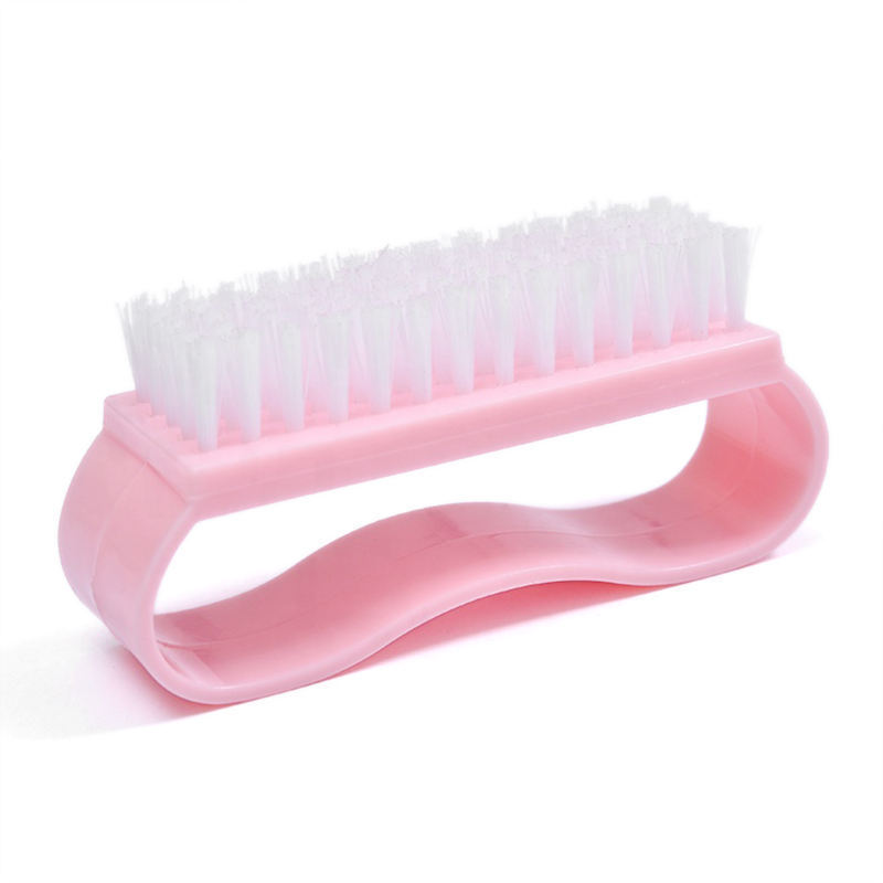 New Model Fashion Custom Design Handle Grip Nail Brush Fingernail Scrub Cleaning Brushes For Toes