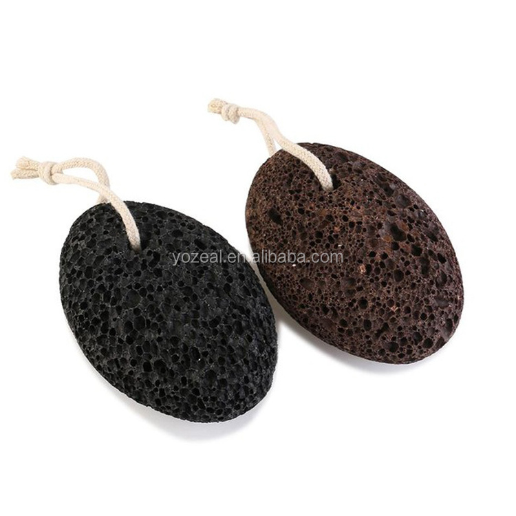 2024 Factory Wholesale Eco-friendly Natural Foot Lava Scrubber Pumice Stone for Removing Callus