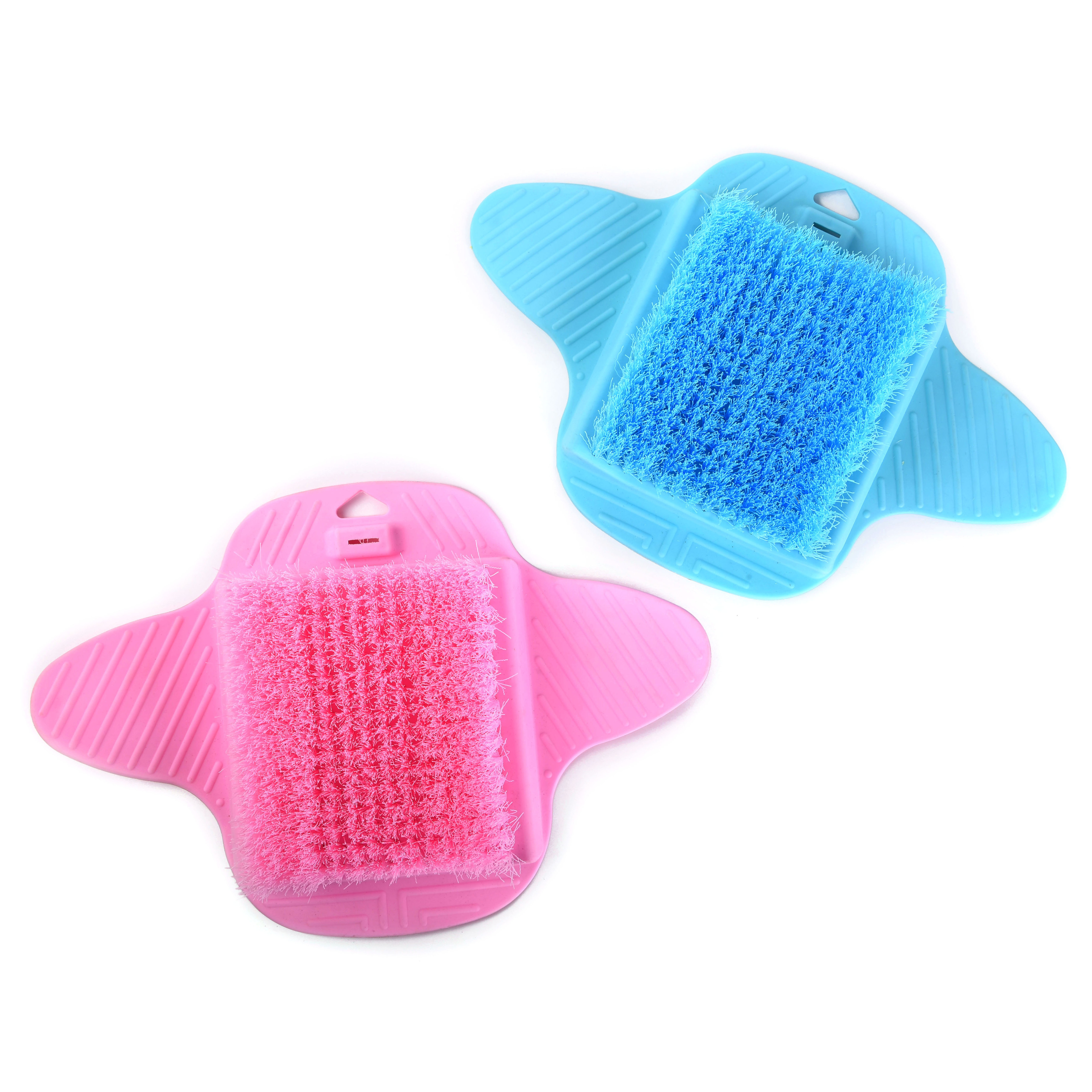 Factory Wholesale high quality Sucker Bathroom Shower Foot Massager Scrubber Brush For Men Women