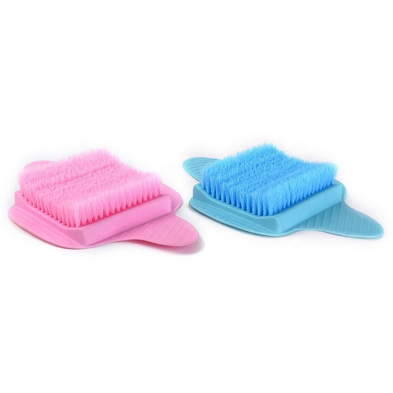 Sucker Bathroom Shower Foot Massage Cleaner Brush Dead Skin Removing Foot Scrubber Brush