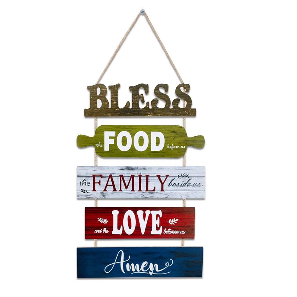 Decor Welcome Wood Signs DIY Decoration Hello Hanging Wall Plaque Sign Home Wall Door Decor