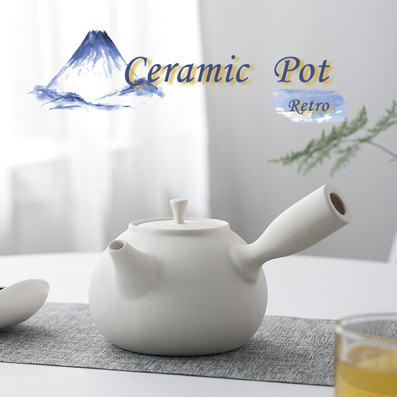 Wholesale japanese tea pot ceramic cooking pot fire charcoal burning electric furnace heating ceramic pots manufacturer