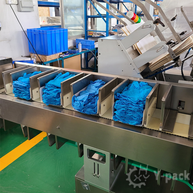 Nitrile Gloves Box Packing Cartoning Machine Multi-function Medical Plastic Cartons Automatic Packaging Line New Product 2020 CE