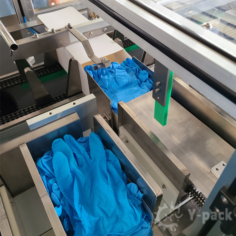 Nitrile Gloves Box Packing Cartoning Machine Multi-function Medical Plastic Cartons Automatic Packaging Line New Product 2020 CE