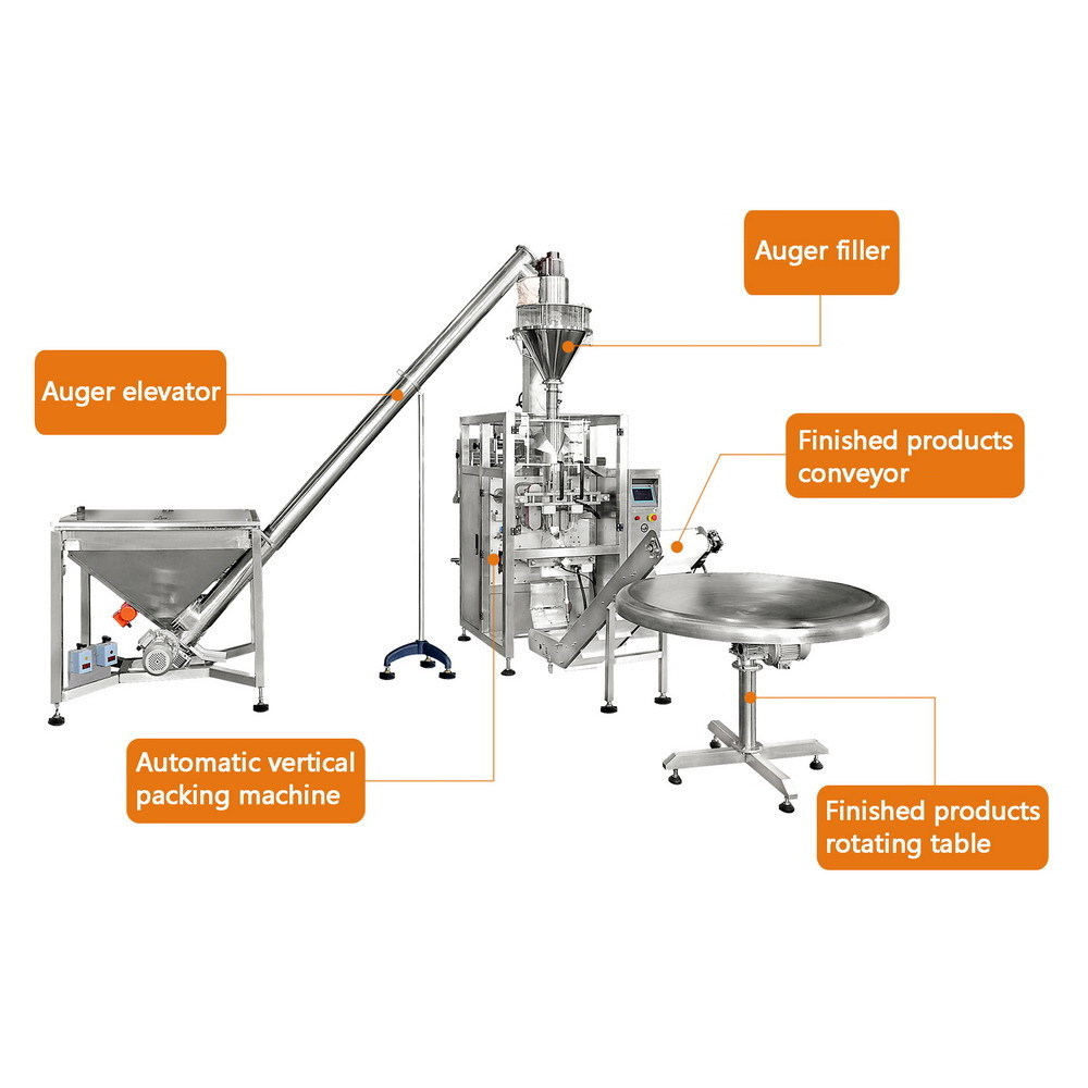 Y-PACK Automatic Packing Machine Multi-function Granular Chips Vertical Form Fill Seal Packaging Machines