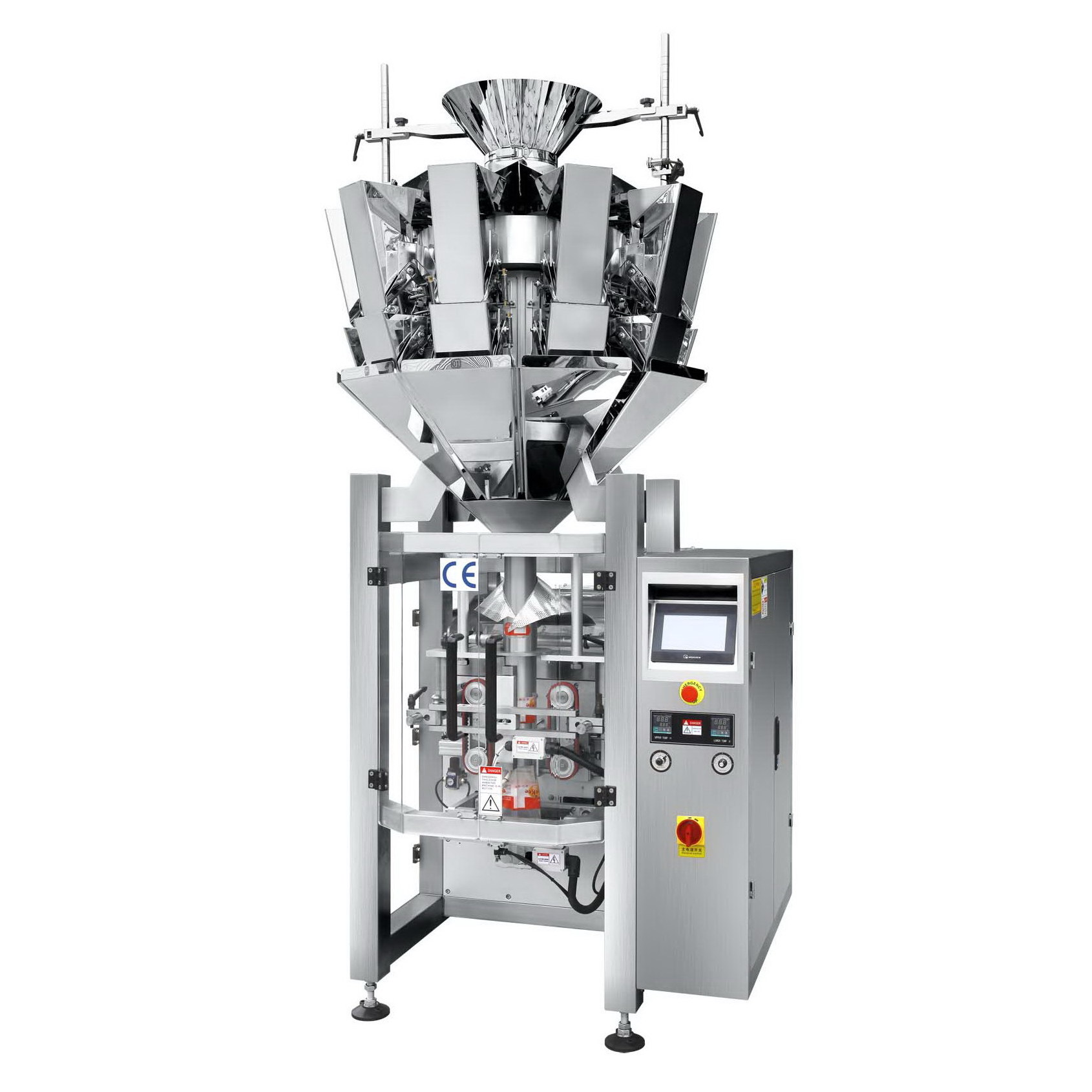 Y-PACK Automatic Packing Machine Multi-function Granular Chips Vertical Form Fill Seal Packaging Machines