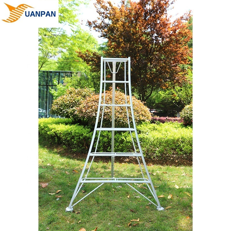 Spot Goods 5FT 2.08m Folding Stand For Hunting Tree Telescopic 6 Steps Agriculture Aluminum Ladder