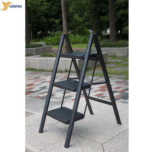 Hot Style A Type 3 Steps 68cm Height Multi Use Spraying Iron Folding Kitchen Step Ladder