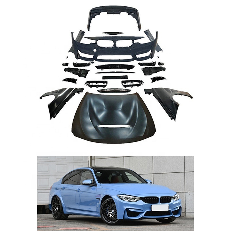 Factory Price Auto Exterior Front Bumpers PP Material F30 M3 Full Set as AN 1:1 Body Kit For BMW 3S F30/35 13-19y