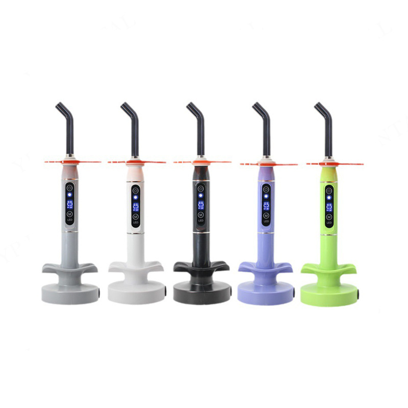 2024 New Sale Beautiful and bright shell Cordless 4 Function Modes Dental Product Curing Light