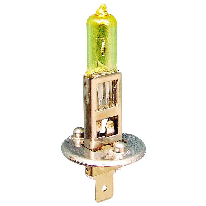 green color with golden base 12v100w xenon bulb h1