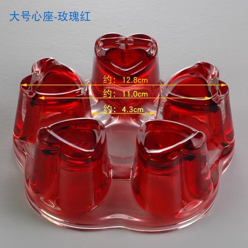 Colorful tea light candles coffee tea & espresso supplies mug set gold teapot warmer