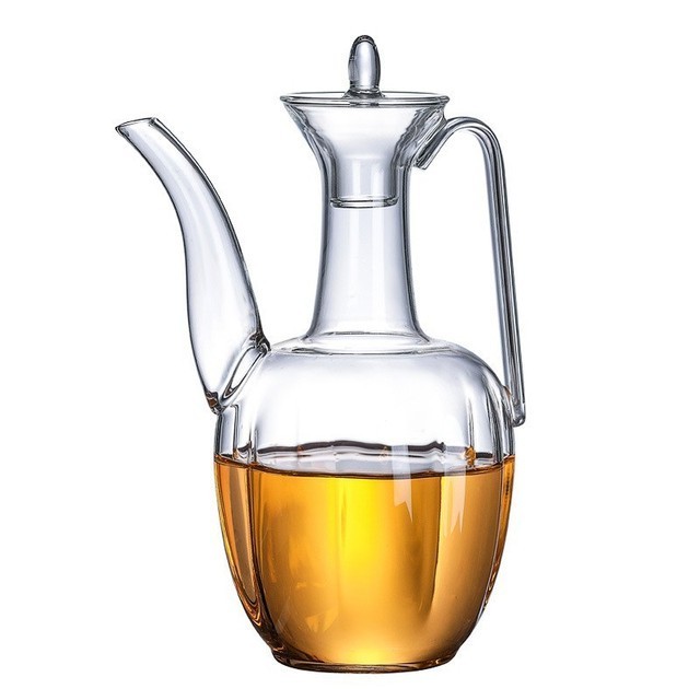 Hot Selling  Newest Borosilicate Glass Tea Set Chinese Teapot Pouring Kettle