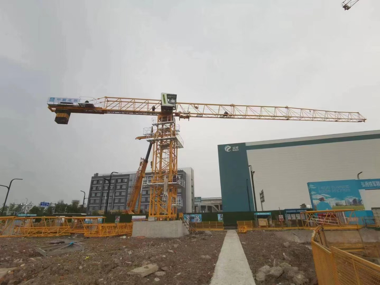 including shipping 50 meter tower crane hydrlic high quality