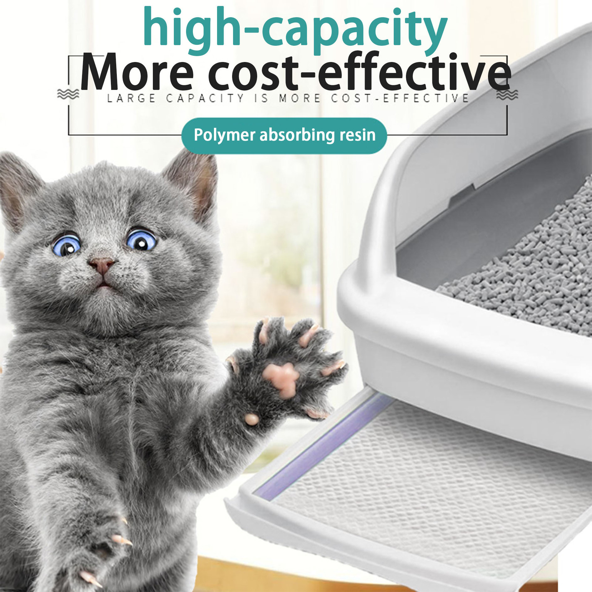 Cat Toilet Cleaning Deodorization High Absorption Cat Litter Box Mat Cat Litter Disposable Pee Pads