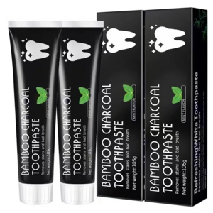 Sale of natural bamboo charcoal whitening organic toothpaste, activated charcoal toothpaste, teeth whitening