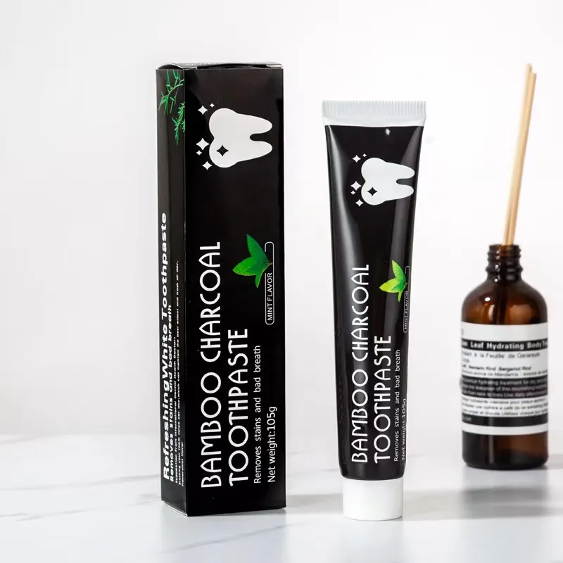 Sale of natural bamboo charcoal whitening organic toothpaste, activated charcoal toothpaste, teeth whitening