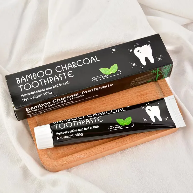 Sale of natural bamboo charcoal whitening organic toothpaste, activated charcoal toothpaste, teeth whitening