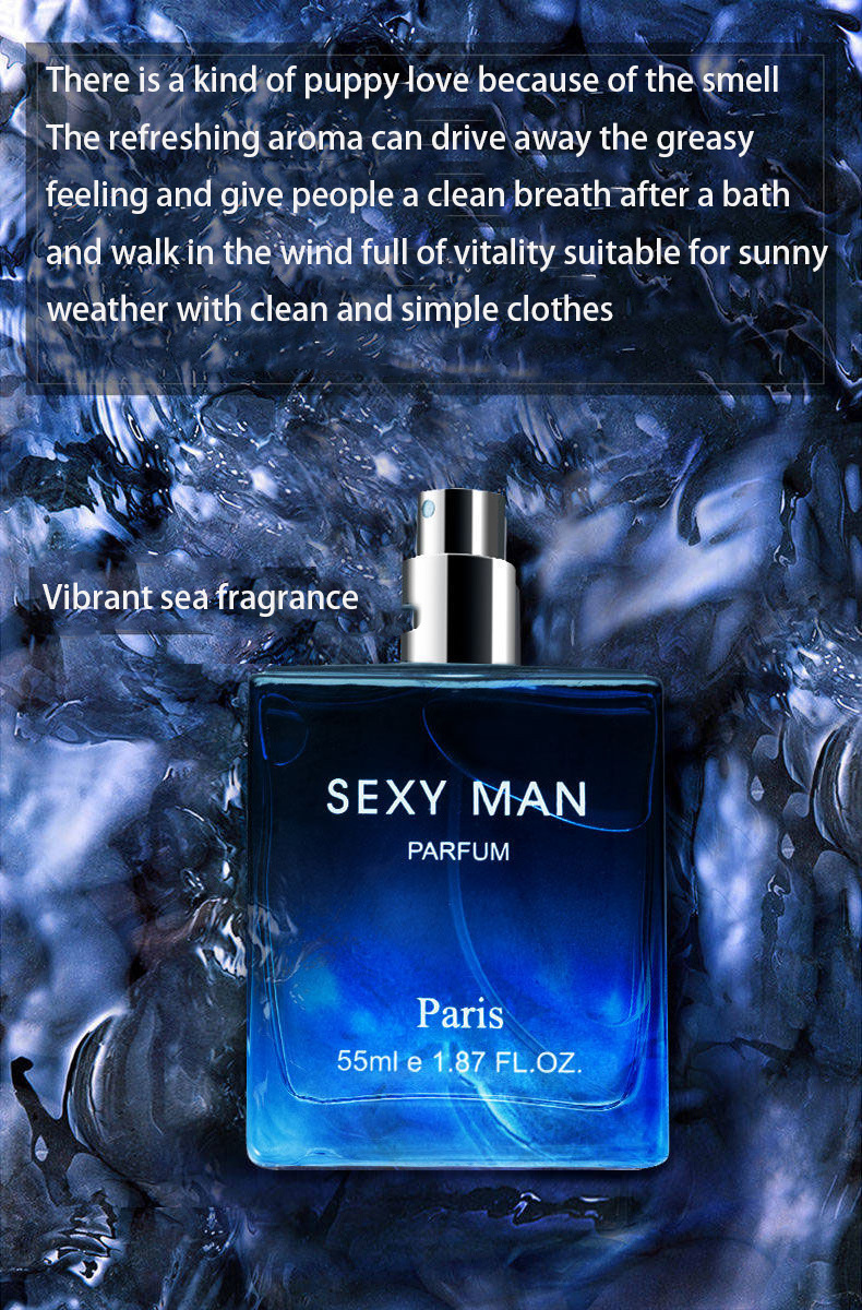 Sell Passion Men's Perfume Lasting light fragrance Gentleman Blue fresh charm Seductive Cologne