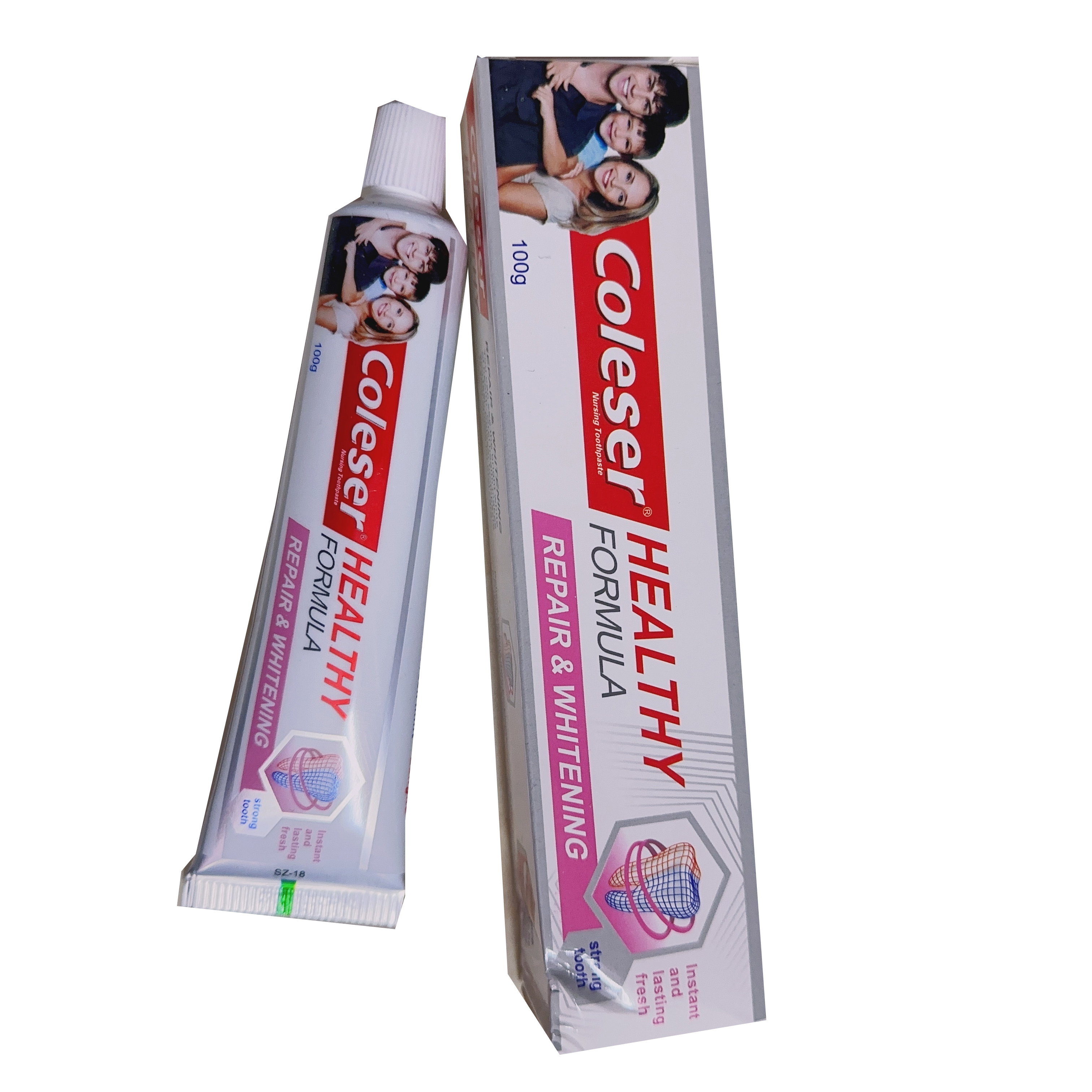 OEM Coleser Toothpaste 100g repair and whitening teeth lasting fresh toothpaste