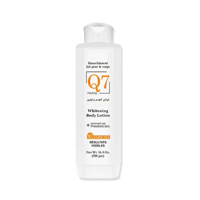 OEM Wholesale Q7 Body Lotion 500ml Whitening Body Lotion, Removal of Chicken Skin, Moisturizing and Hydrating