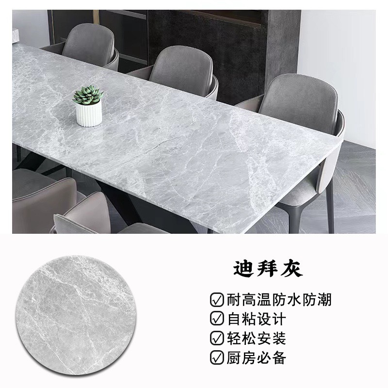 Self-adhesive Marble Stone Design Pet Marble Wallpaper  3d Wall Stickers  Decorative Wall Panel For Bathroom Use