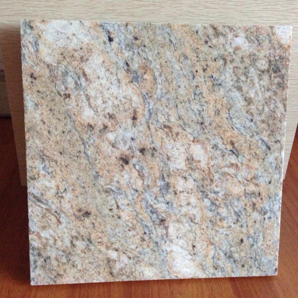 Factory Direct Popular Santa Cecilia Goden Purple Granite Stone For Countertop