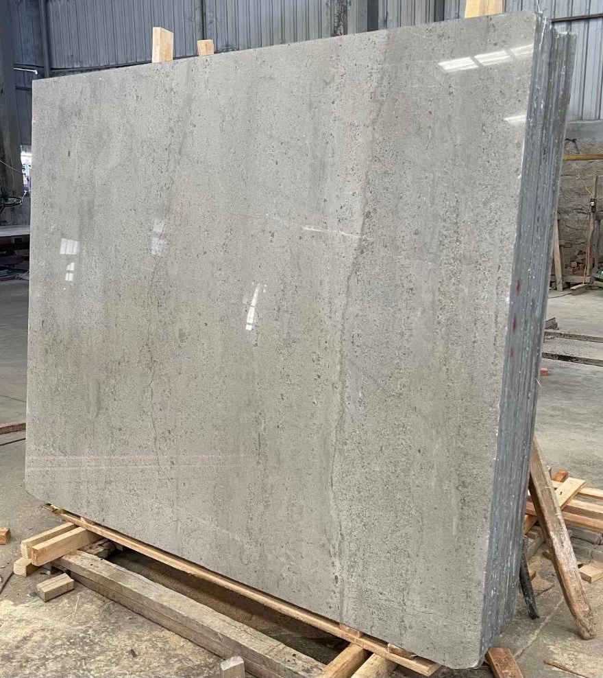 Best Selling Durable Using Big Slab Marbles Tiles Elegant Grey marble Tiles large slate slabs