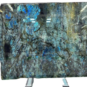 Factory Direct Popular  Blue River Labradorite Granite Stone For Countertop