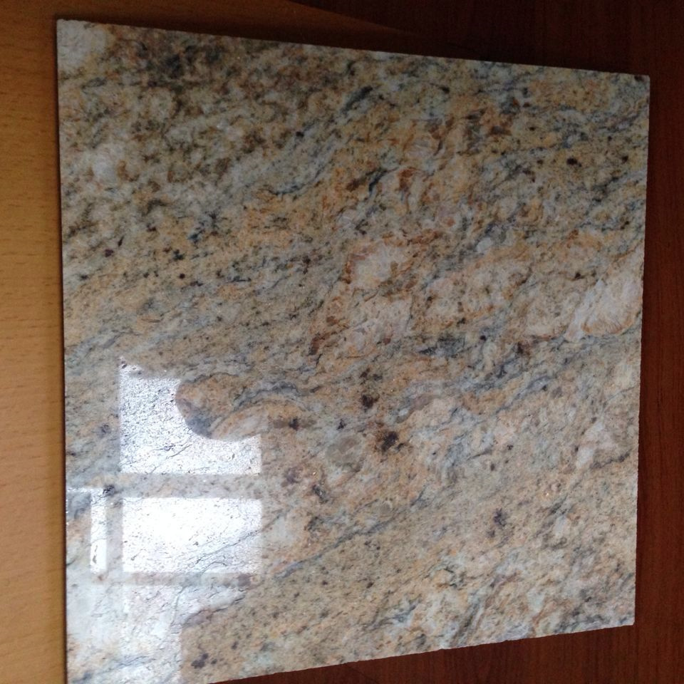 Factory Direct Popular Santa Cecilia Goden Purple Granite Stone For Countertop