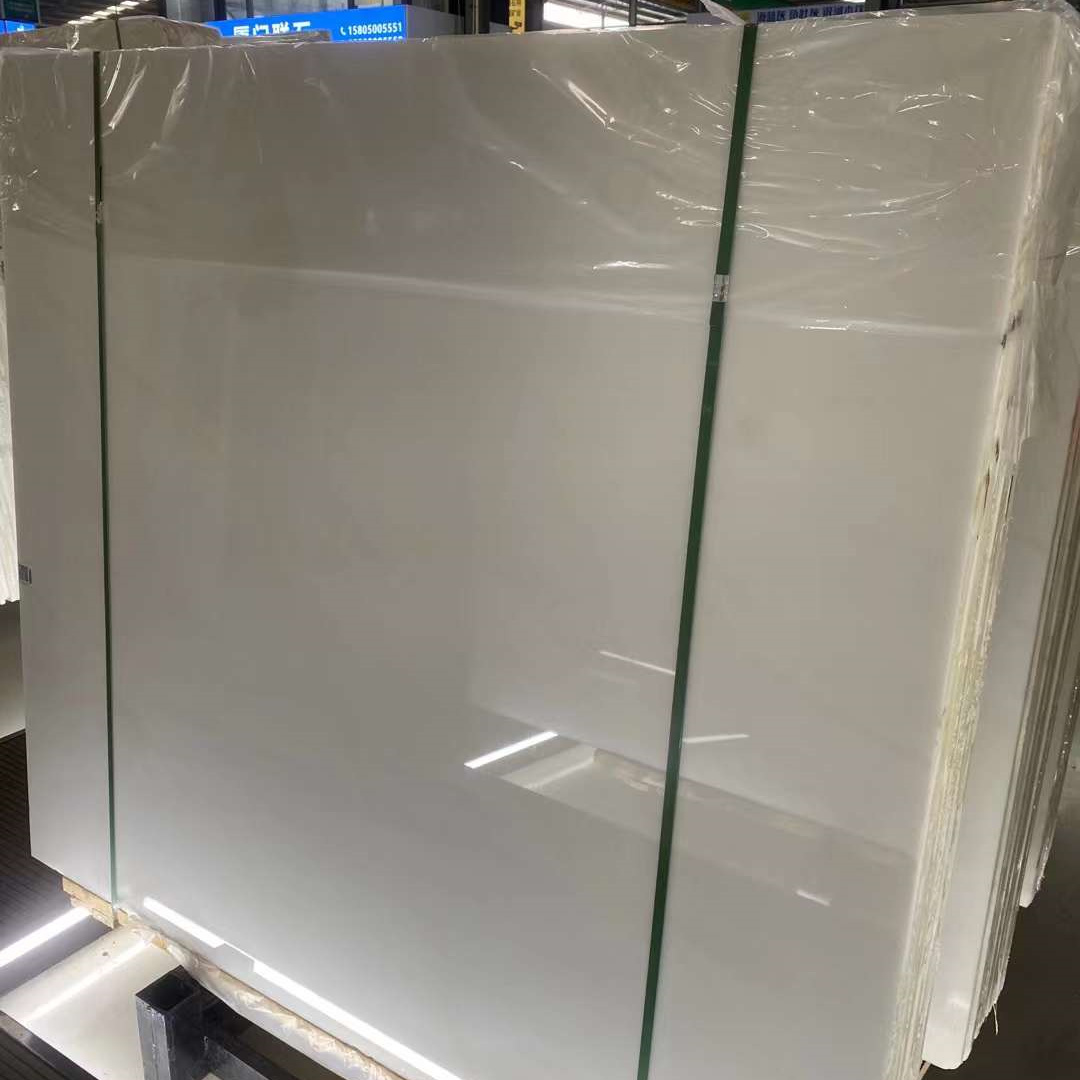 Factory Price 2023 Most Famous  Alabaster Marble Slabs 100% Super White From China For Wall Decoration