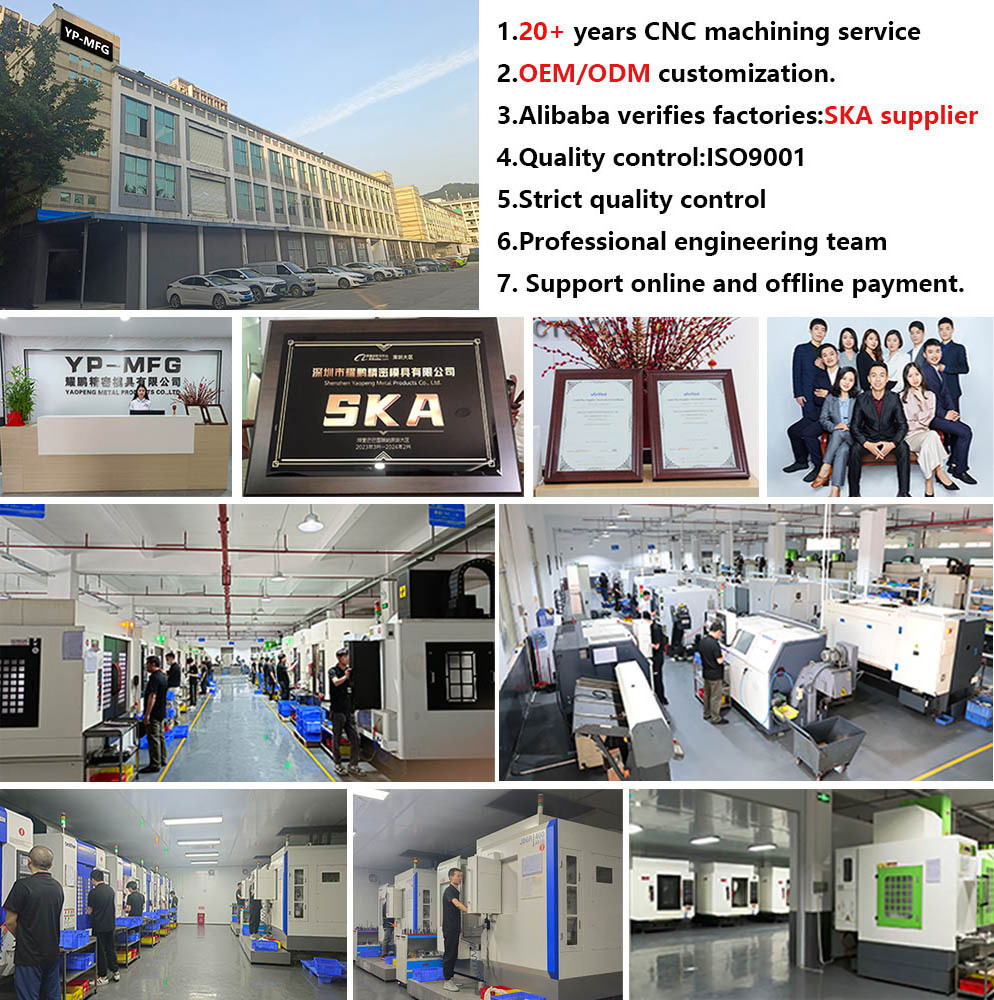 China Shenzhen OEM CNC Manufacturer Customized Metal Parts Aluminum Anodized Aluminum Components