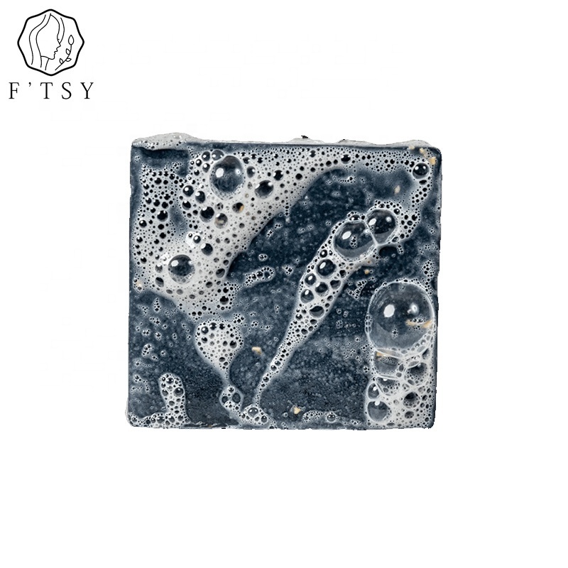 Private Label Body Face Moisturizing Deep Cleaning Nourishing Bacteriostatic Oatmeal Activated Charcoal Pine Bath Soap