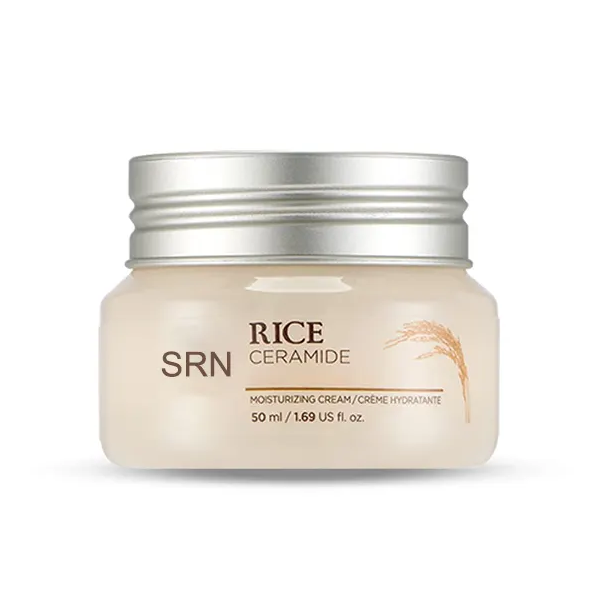 Rice Ceramide Moisturizing Cream moisturizing skin rejuvenation Whitening Nourishes Rice facial Cream