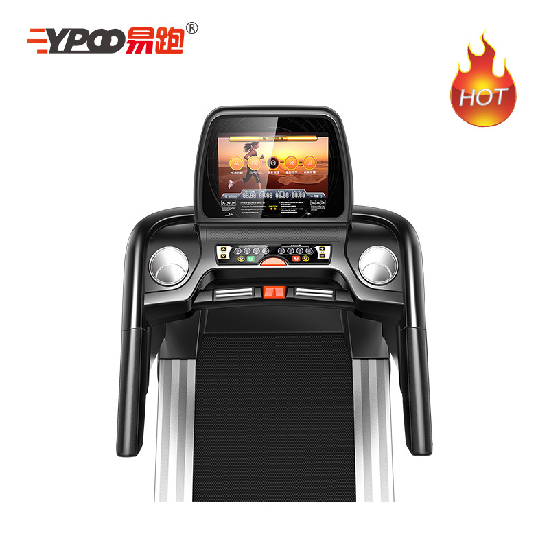 YPOO motorized treadmill new design ac motor luxury gym fitness equipment commercial treadmill