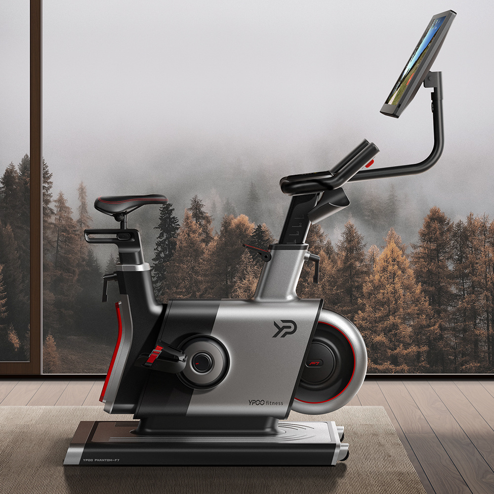 YPOO  Home Spinning Bike with YPOOFIT APP wholesale commercial fitness Indoor Cycling gym spinning home exercise bike factory