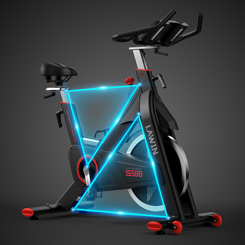 Factory price YPOO fitness spin indoor cycling bike commercial  magnetic magnetic spin bike with  YPOOFIT APP